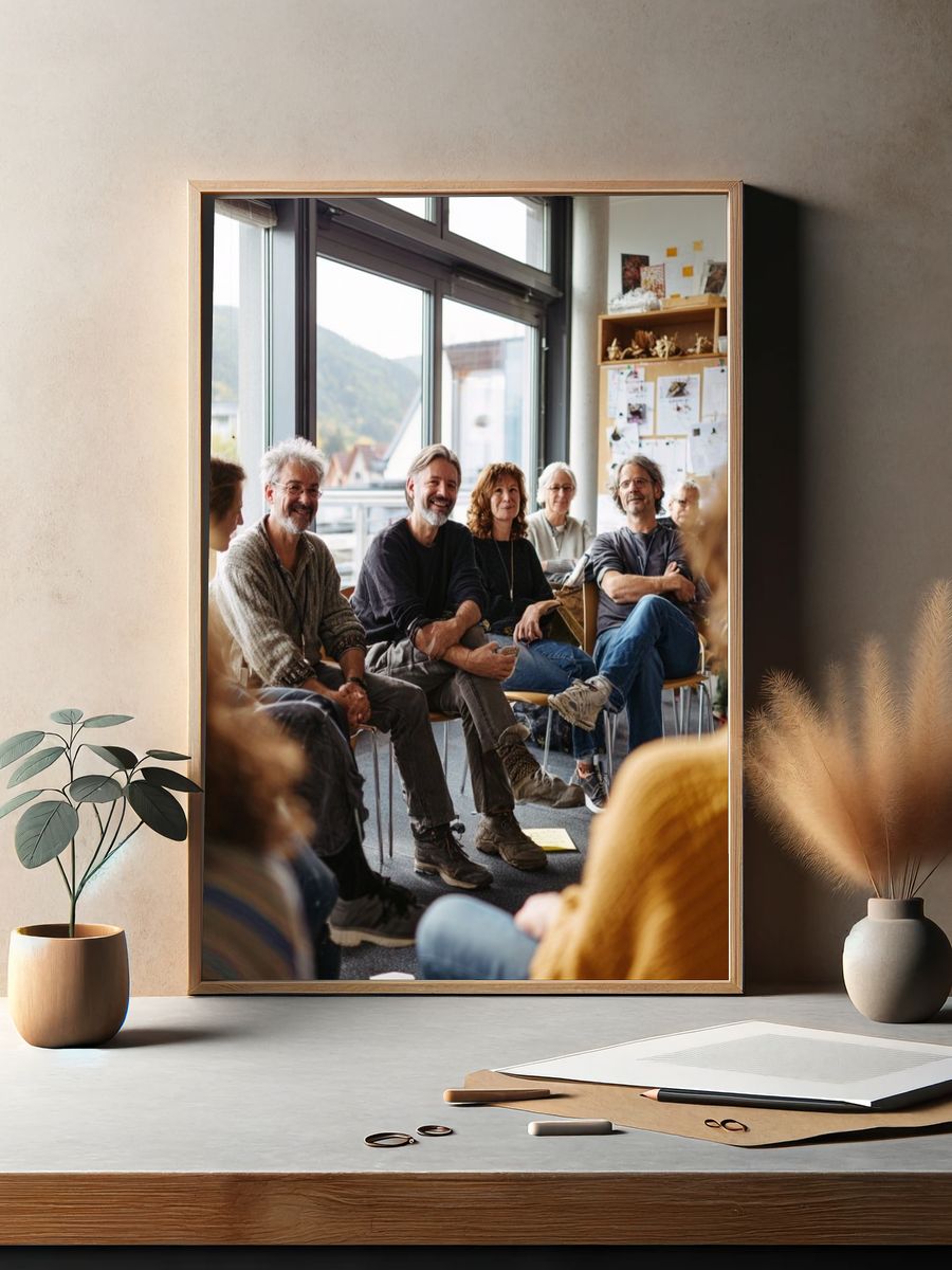 Creative Workshop Gathering Photography Poster. — room view 2