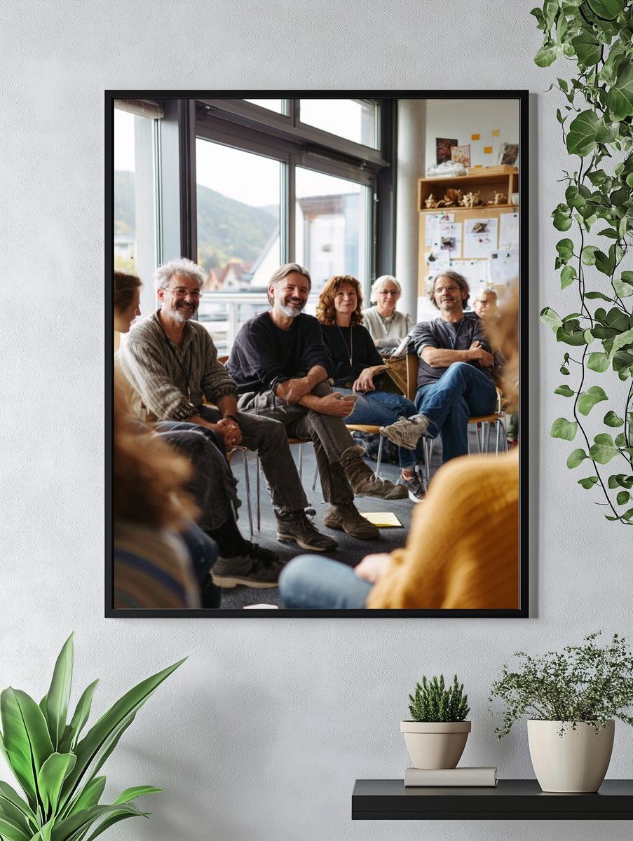 Creative Workshop Gathering Photography Poster. — room view 4
