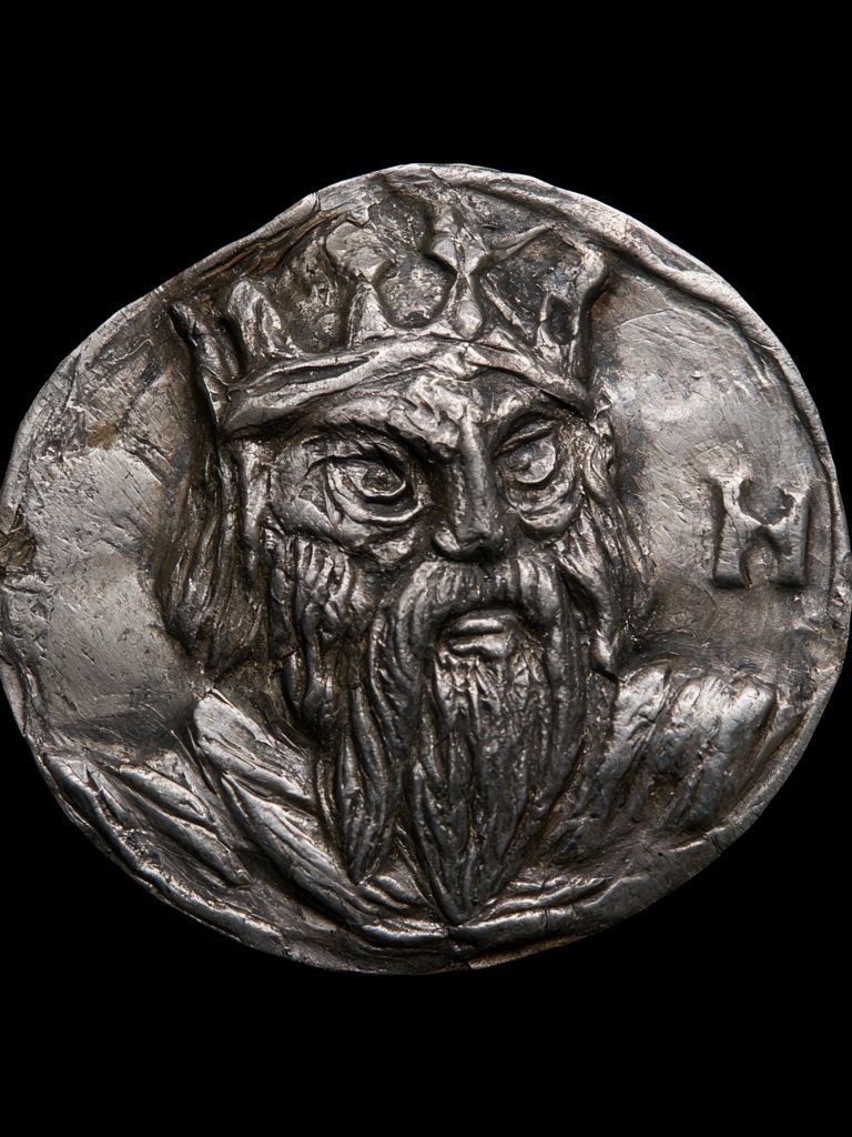 Ancient Warrior Coin Photography Poster. poster — photography art