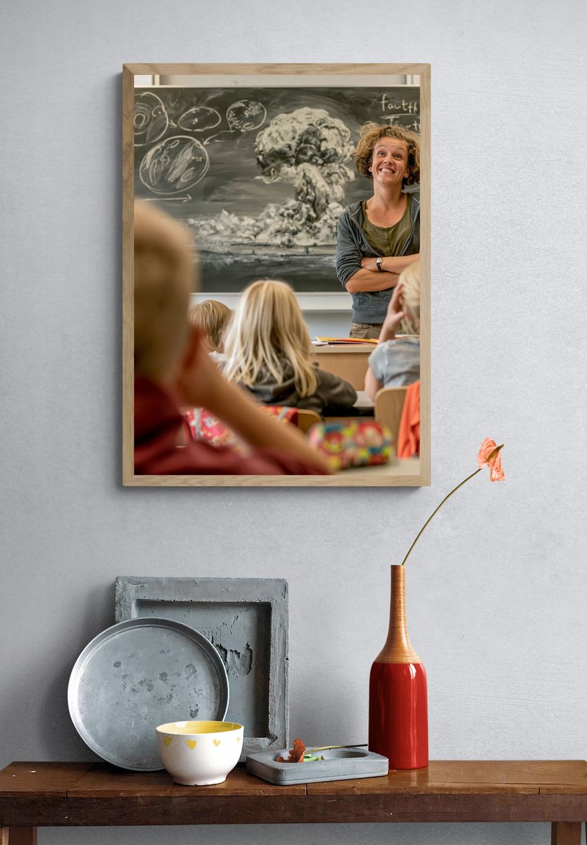 Classroom Teacher Photography Poster. — room view 3