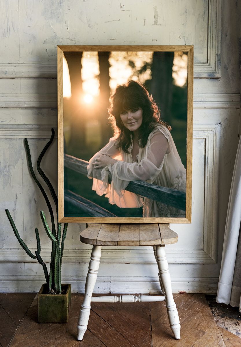 Sunlit Portrait Photography Poster. room preview