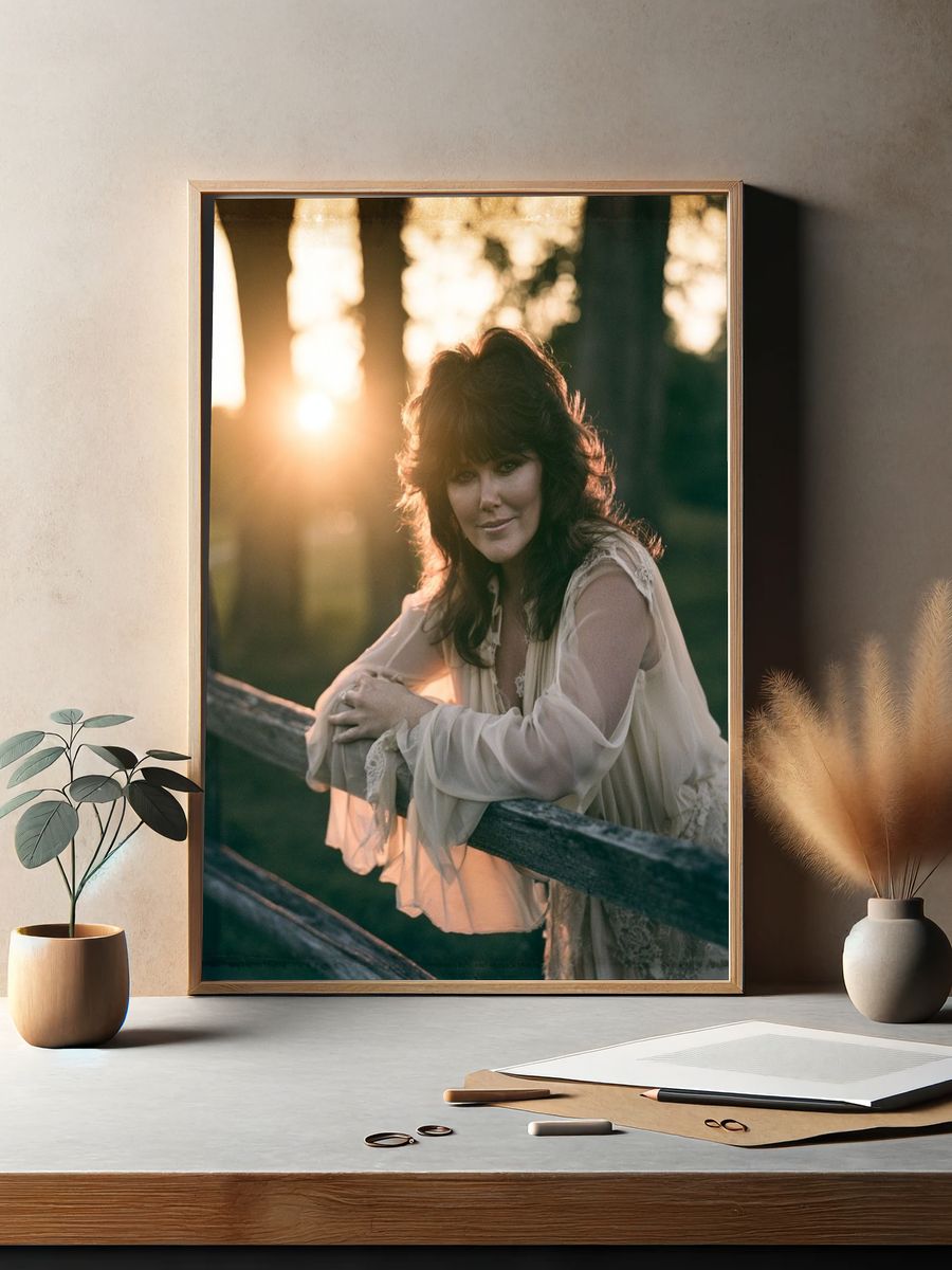 Sunlit Portrait Photography Poster. — room view 2