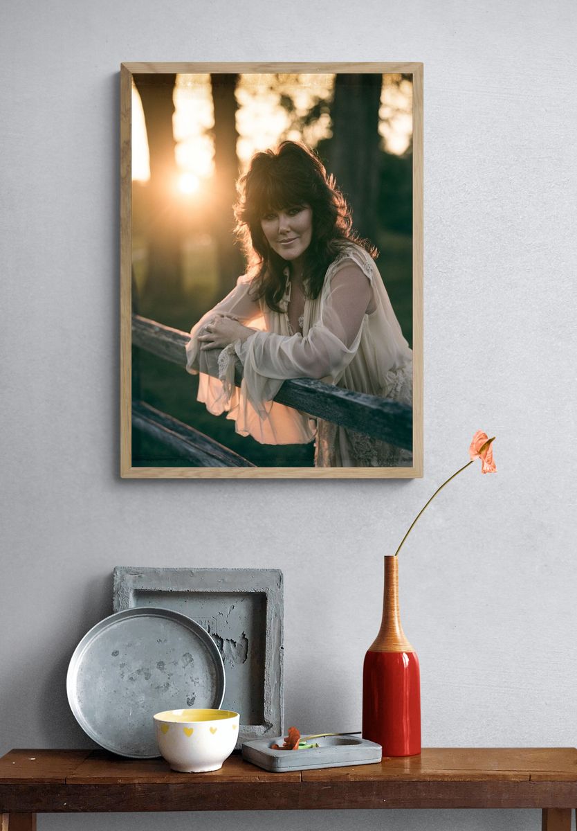 Sunlit Portrait Photography Poster. — room view 3