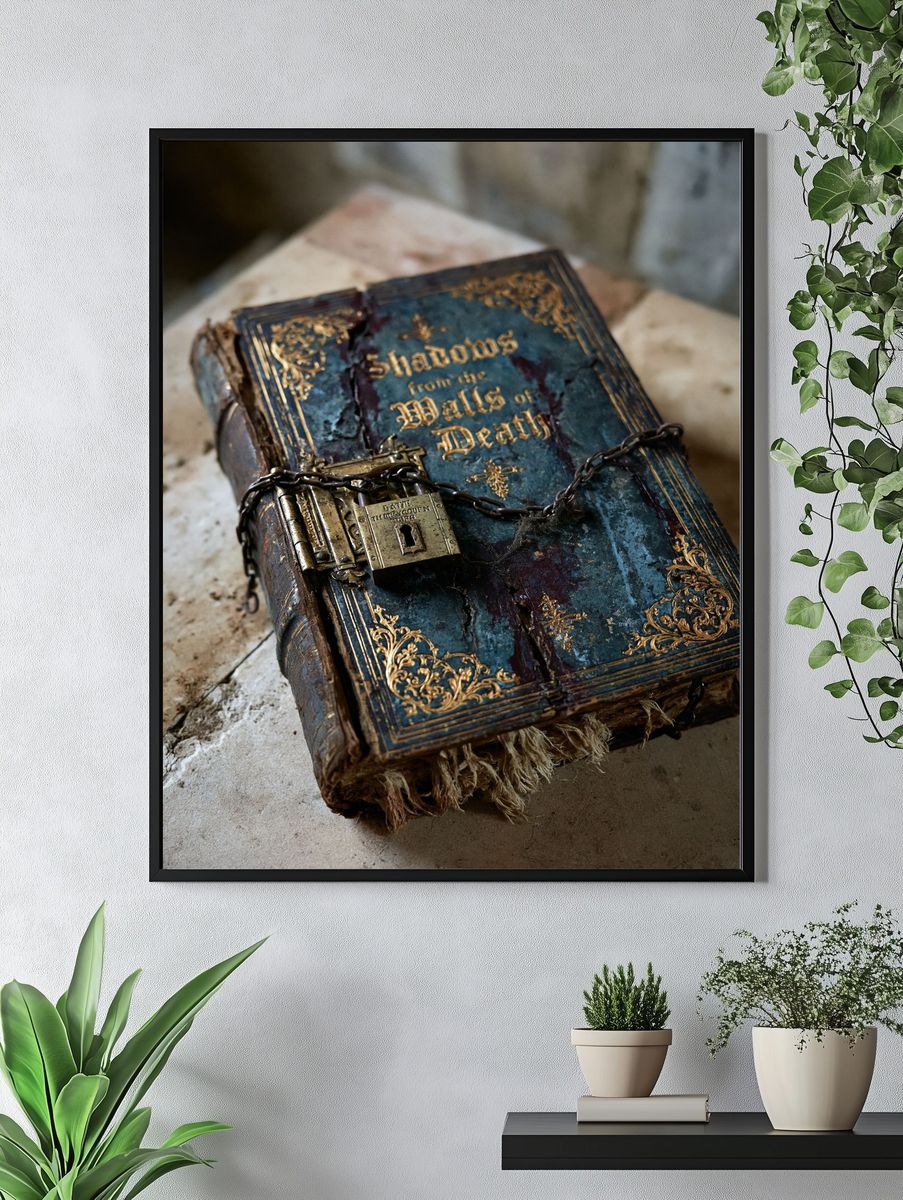 Shadowbound Grimoire Photography Poster. — room view 4