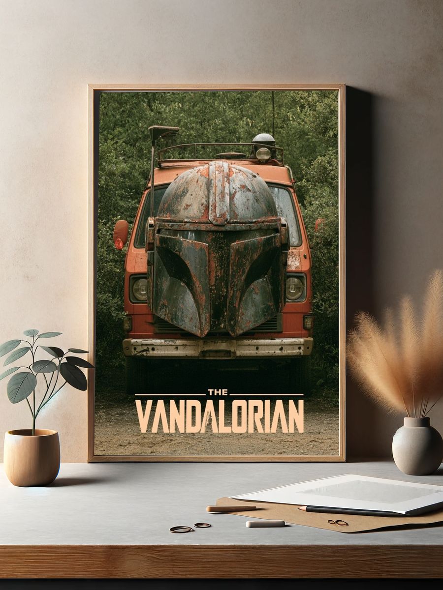The Vandalorian Vintage Poster. — room view 2