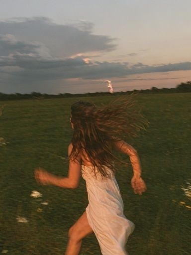 Running Figure at Dusk Poster. poster — photography art