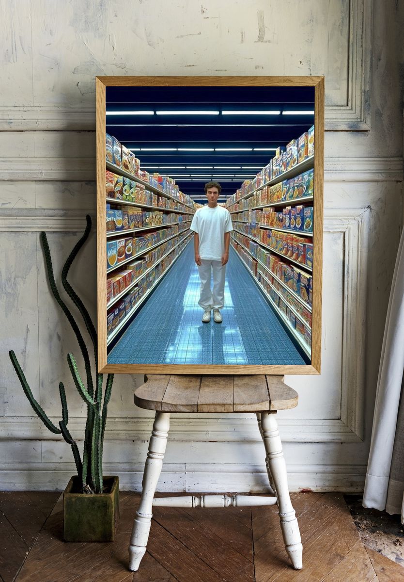 Aisle Portrait Photography Poster. — room view 1