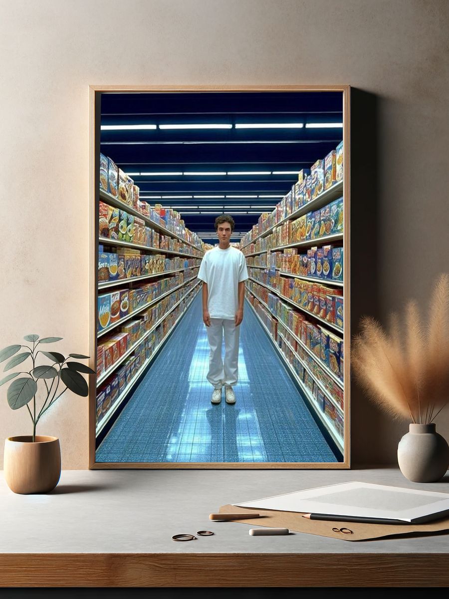 Aisle Portrait Photography Poster. — room view 2