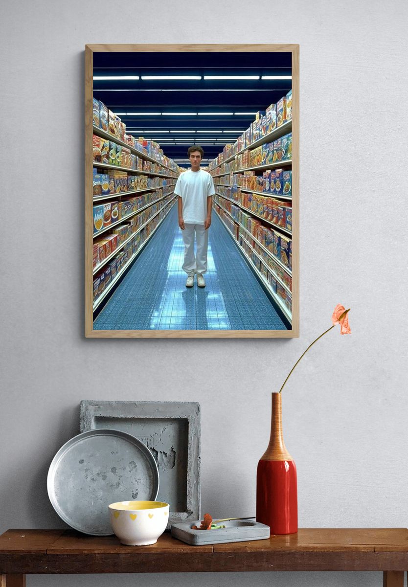 Aisle Portrait Photography Poster. — room view 3