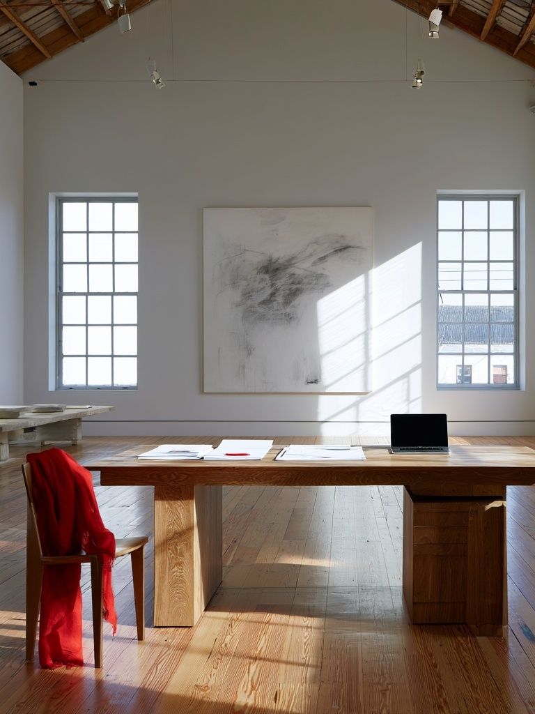 Minimalist Studio Interior Photography Poster. poster — photography art