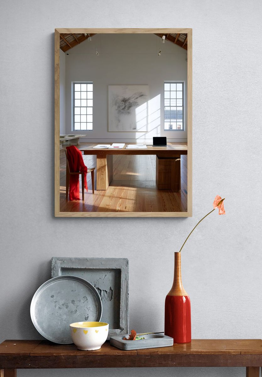 Minimalist Studio Interior Photography Poster. — room view 3