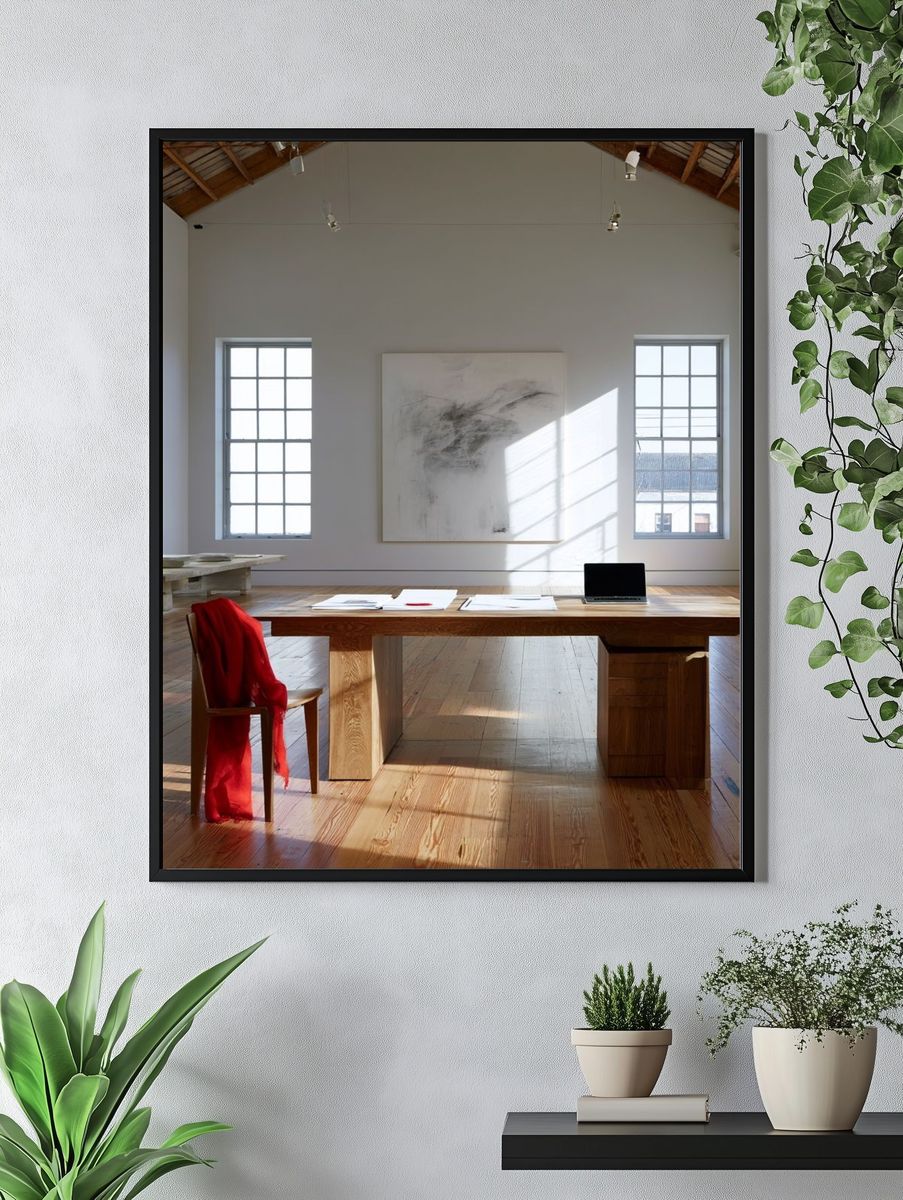 Minimalist Studio Interior Photography Poster. — room view 4