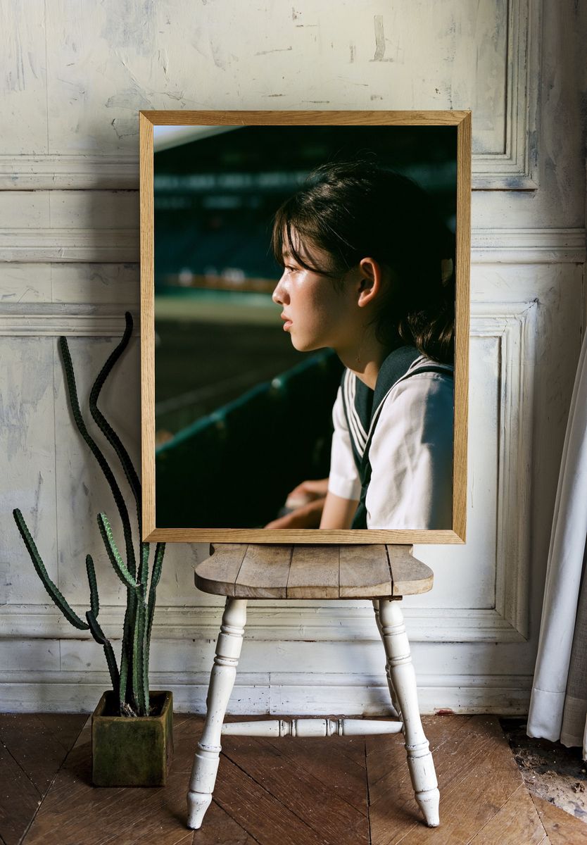 Schoolgirl Portrait Photography Poster. room preview