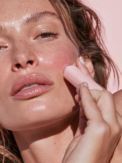 Glow Skincare Portrait Poster. poster