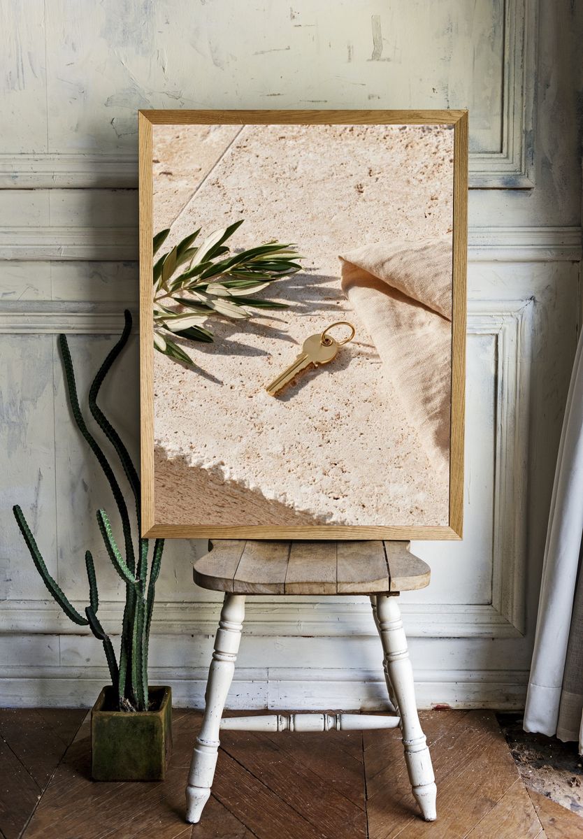 Olive Branch and Key Photography Poster. room preview