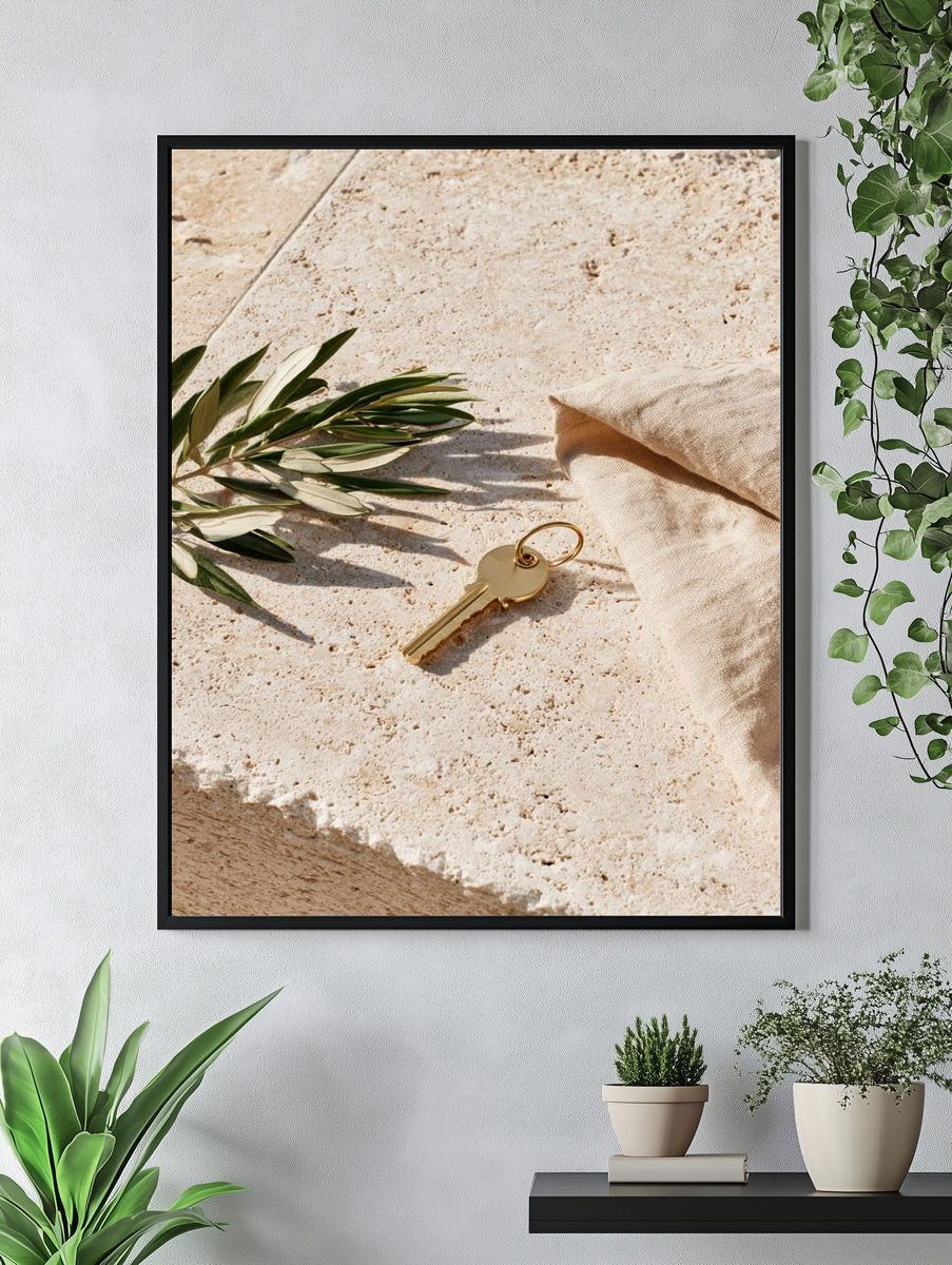 Olive Branch and Key Photography Poster. — room view 4