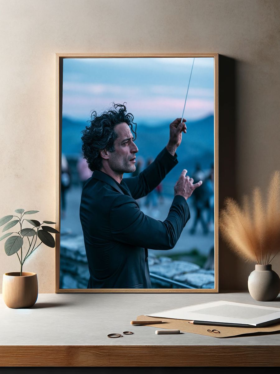 Conductor Portrait Photography Poster. — room view 2