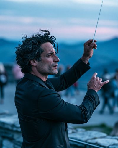 Conductor Portrait Photography Poster. poster