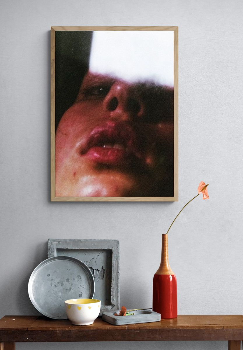 Wooden Boxing Gloves Photography Poster. — room view 3