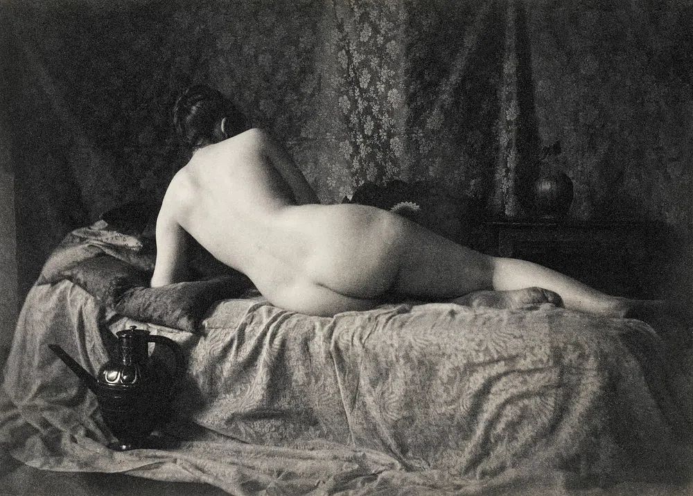 Nude photography naked woman, Female. poster detail