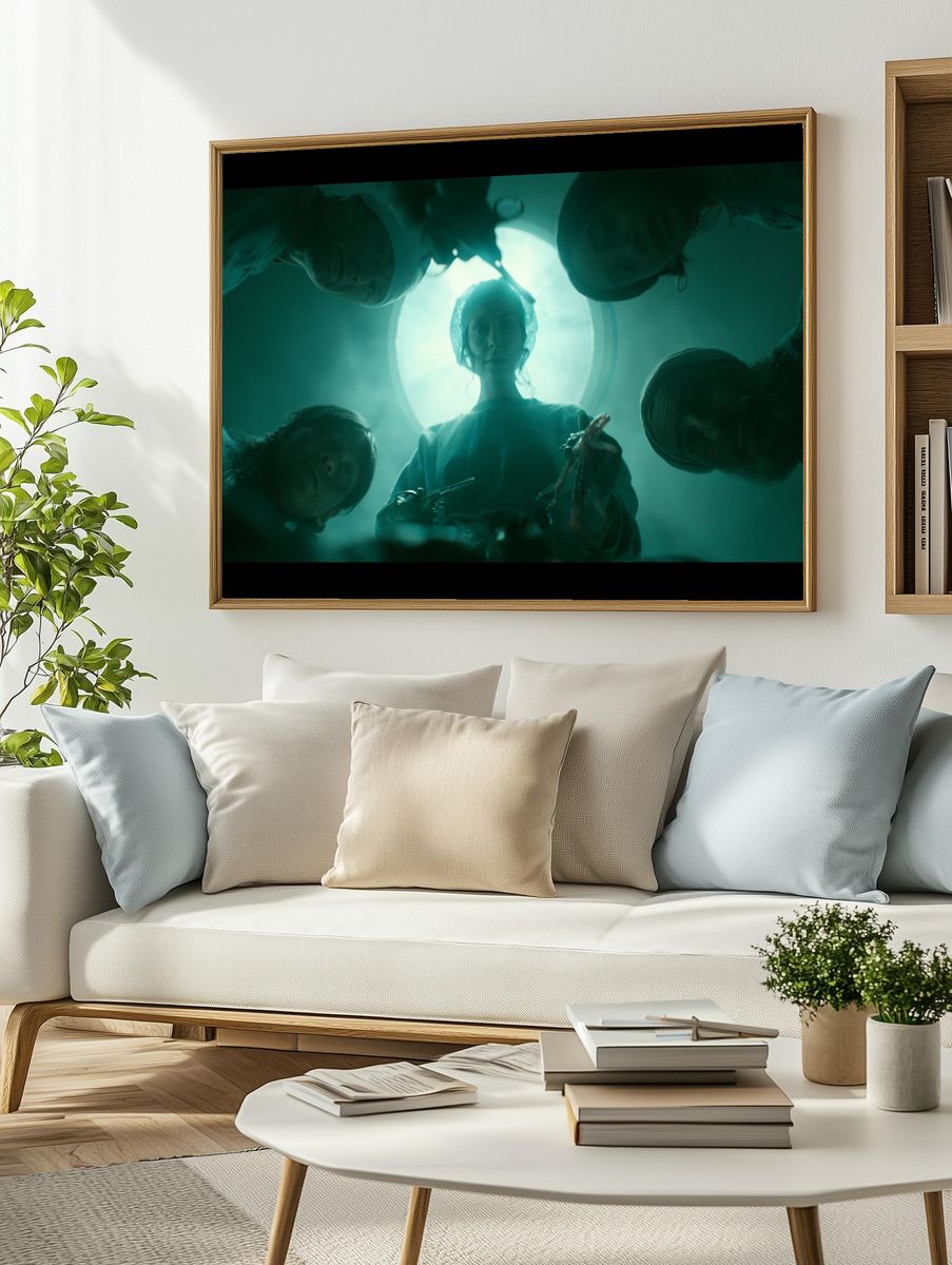 Surgical Circle Portrait Poster. — room view 2