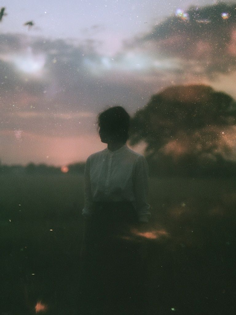 Dreamy Silhouette at Dusk Poster. poster detail