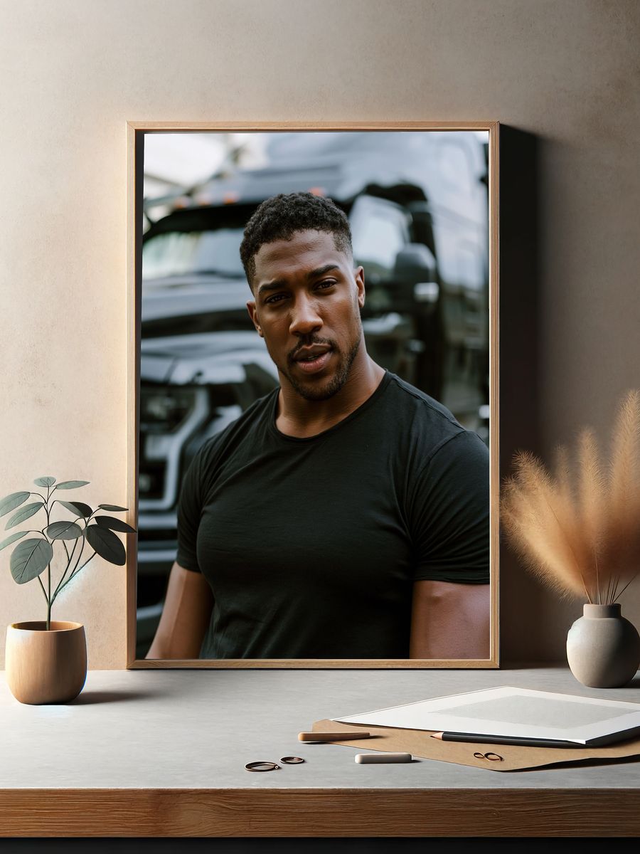 Urban Portrait Photography Poster. — room view 2