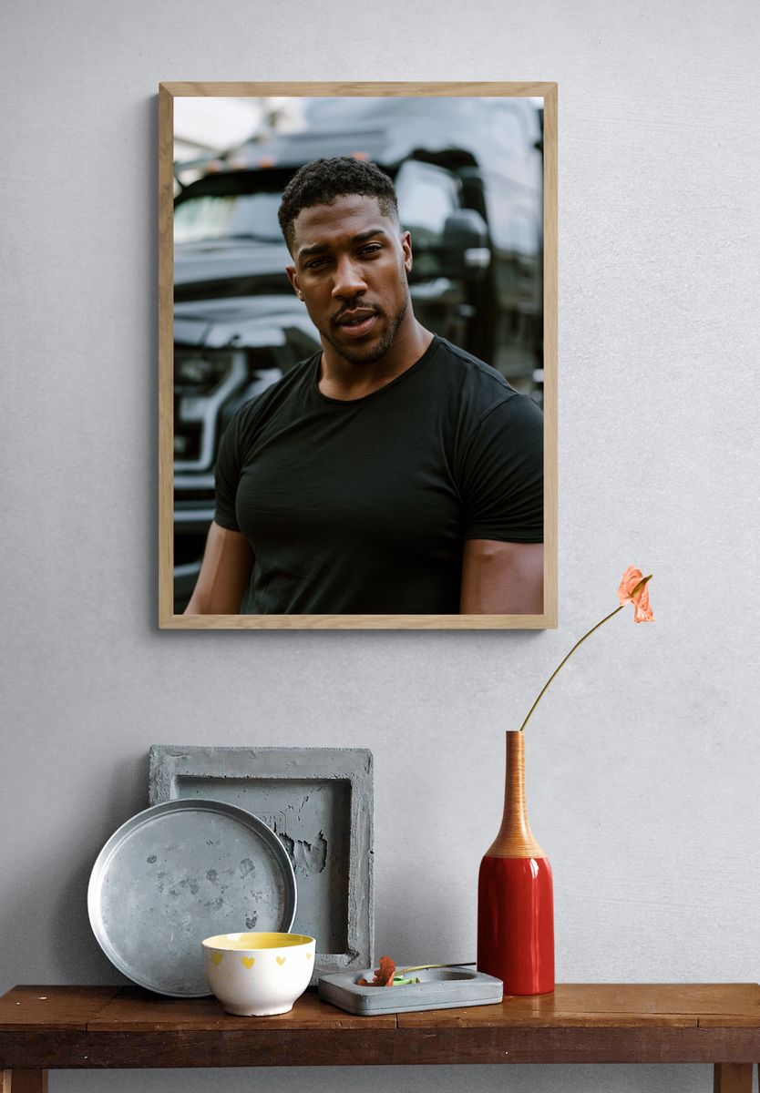 Urban Portrait Photography Poster. — room view 3