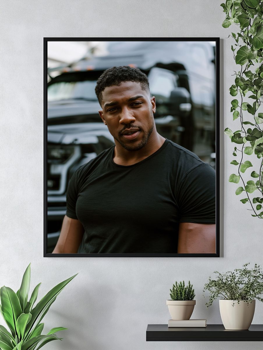 Urban Portrait Photography Poster. — room view 4