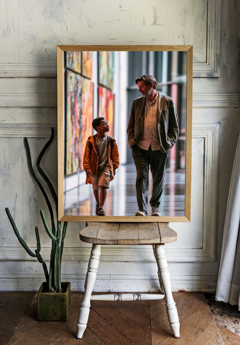 Museum Walk Photography Poster. room preview