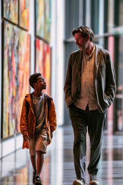 Museum Walk Photography Poster.