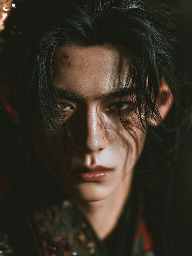 Moody Portrait Photography Poster. poster — photography art