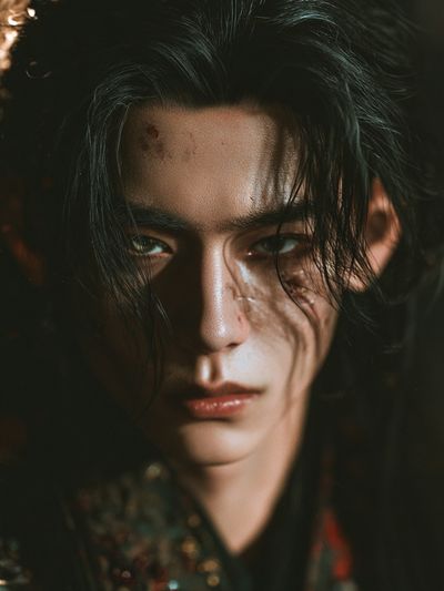 Moody Portrait Photography Poster. poster