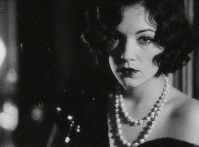 Vintage Film Noir Portrait Poster.