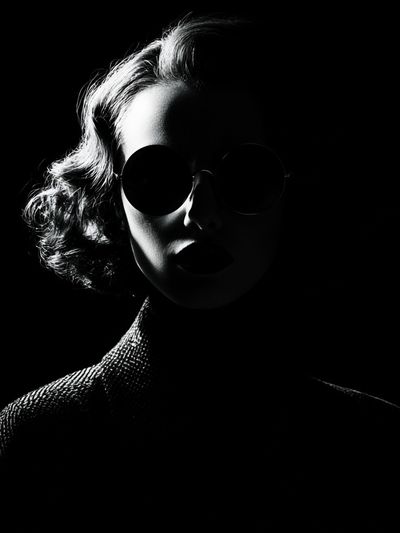Noir Fashion Portrait Poster.