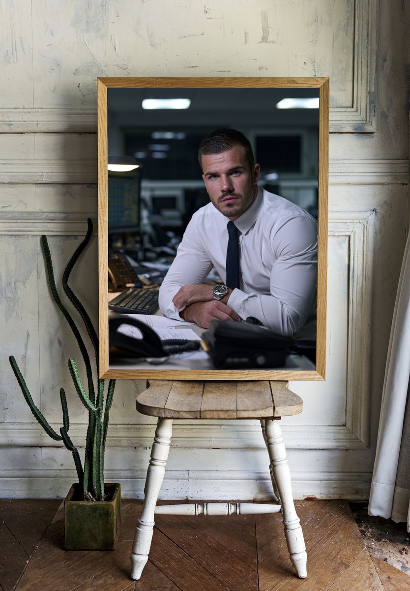 Corporate Portrait Photography Poster. — room view 1