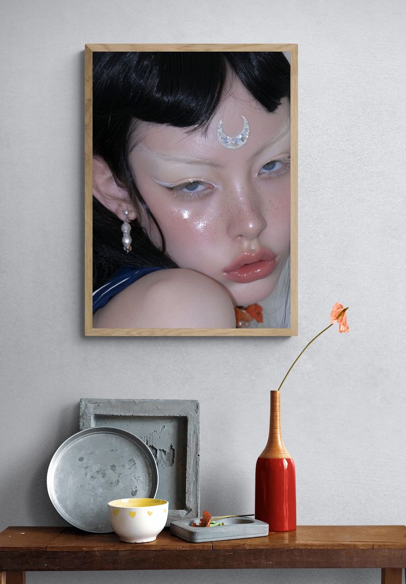 Celestial Portrait Photography Poster. — room view 3