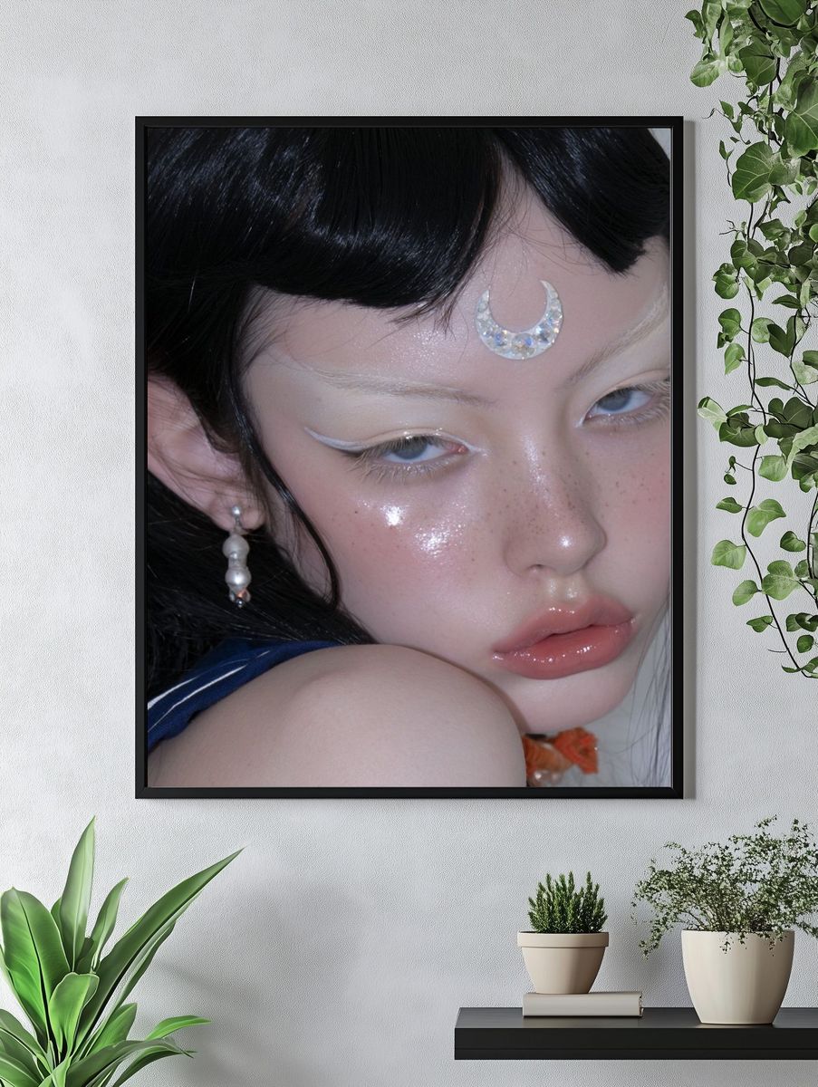 Celestial Portrait Photography Poster. — room view 4