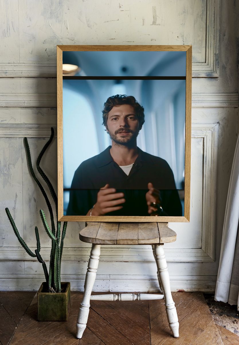 Moody Portrait Photography Poster. — room view 1