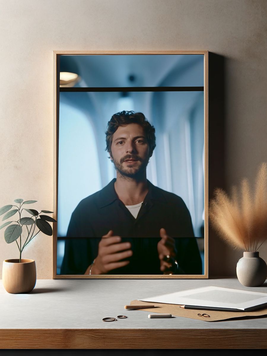 Moody Portrait Photography Poster. — room view 2