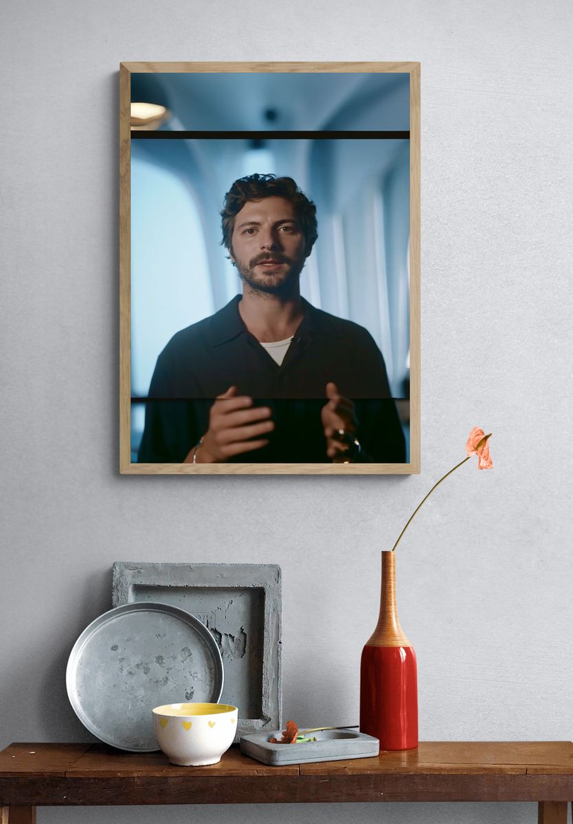 Moody Portrait Photography Poster. — room view 3