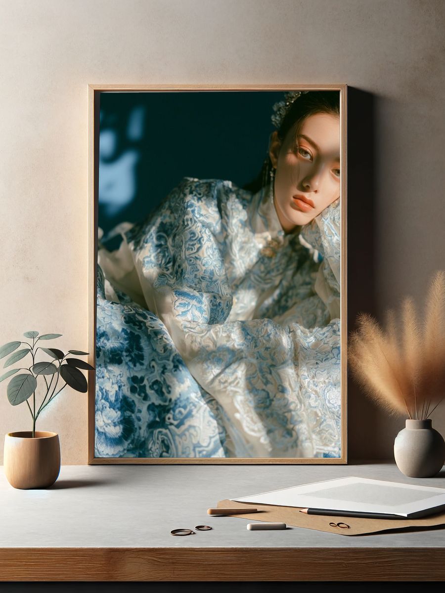 Luxury Fountain Pen Photography Poster. — room view 2