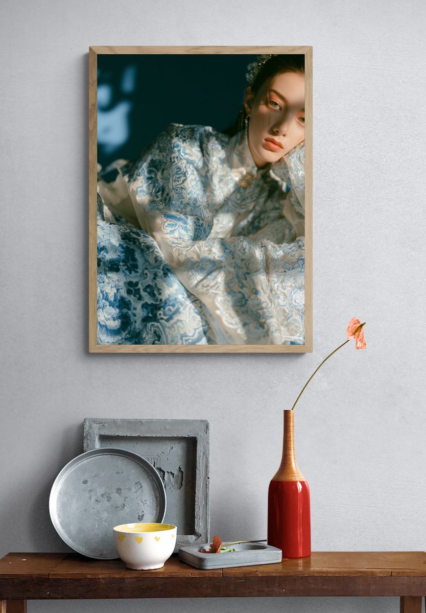 Luxury Fountain Pen Photography Poster. — room view 3
