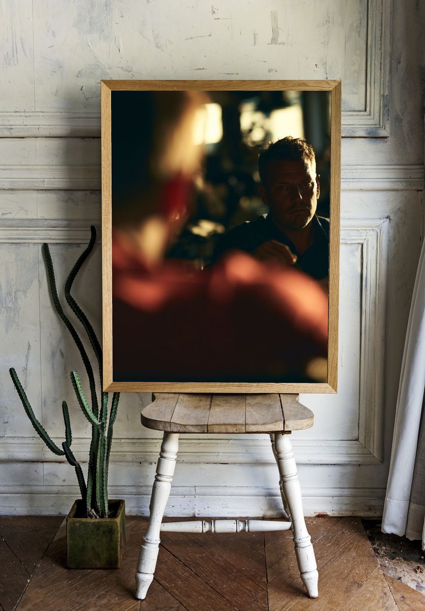 Moody Portrait Photography Poster. — room view 1