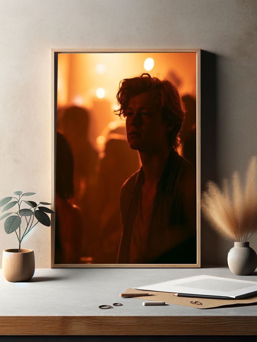 Moody Club Portrait Poster. — room view 2