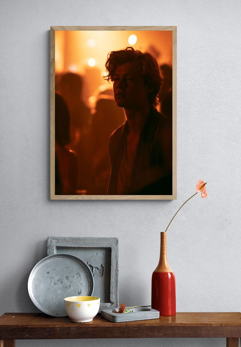 Moody Club Portrait Poster. — room view 3