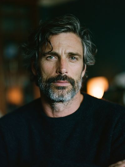 Moody Male Portrait Photography Poster. poster