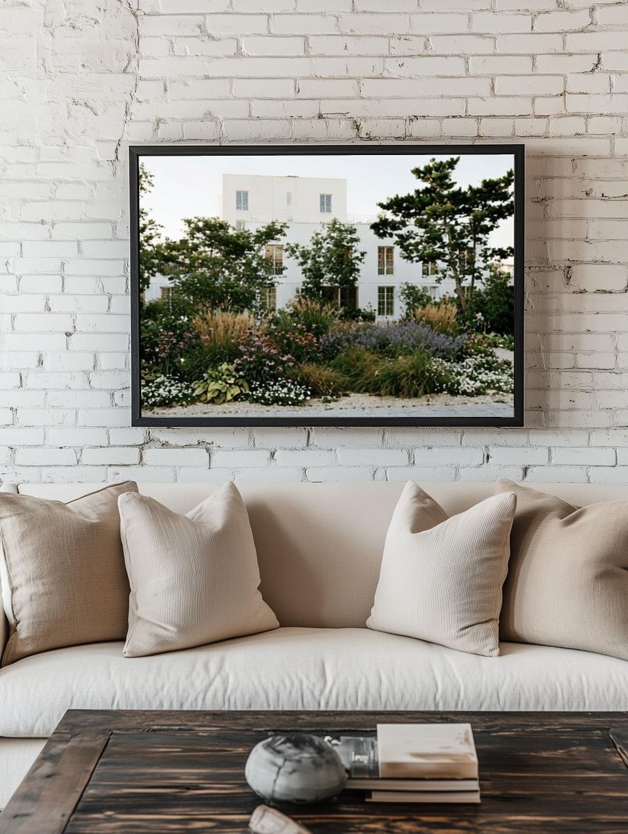 White House Garden Photography Poster. room preview