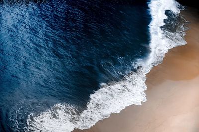 Aerial view Kelingking Beach, Bali. poster