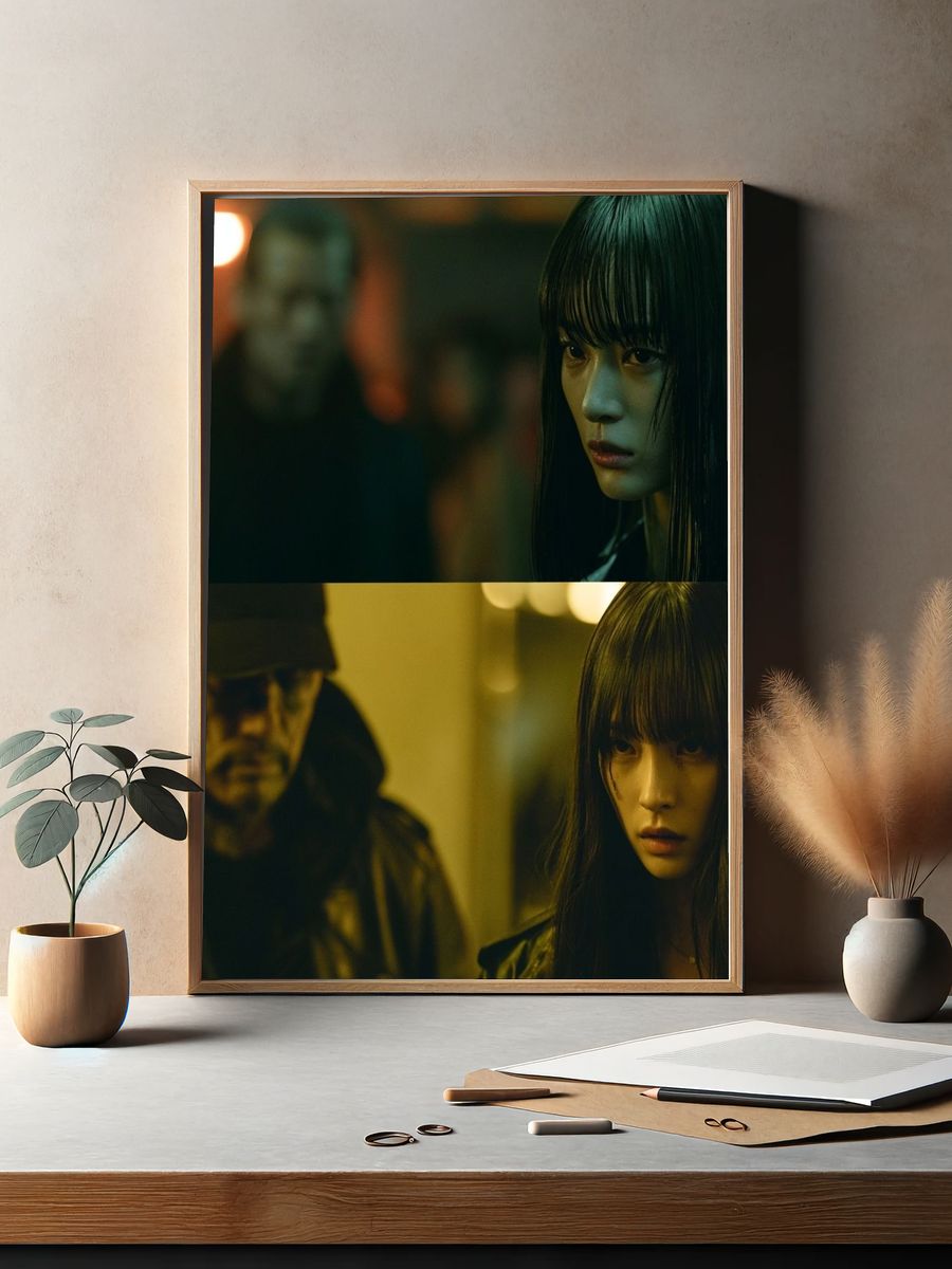 Neo-Noir Portrait Poster. — room view 2